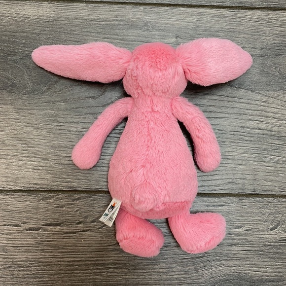Pink Jellycat rabbit - Picture 2 of 4